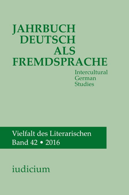 Bogner, Andrea; Ehlich, Konrad; Eichinger, Ludwig M.; Kelletat, Andreas F.; Krumm, Hans-Jürgen; Michel, Willy; Reuter, Ewald; Wierlacher, Alois (Hg.); Dengel, Barbara (Dokumentation): Jahrbuch Deutsch als Fremdsprache. Intercultural German Studies